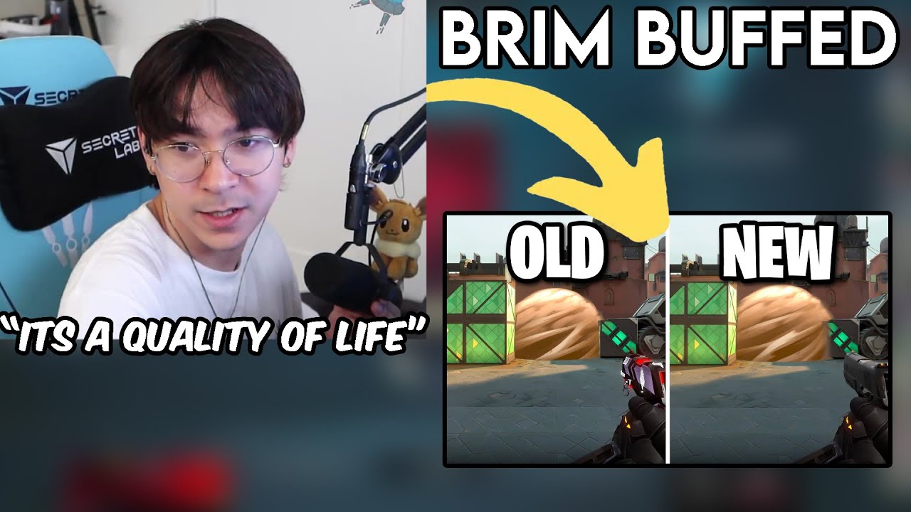 Sen TenZ Reacts To RIOT Buffing Brimstone In Patch 8.09