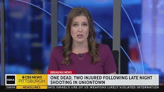 Uniontown shooting leaves 1 person dead 2 others injured