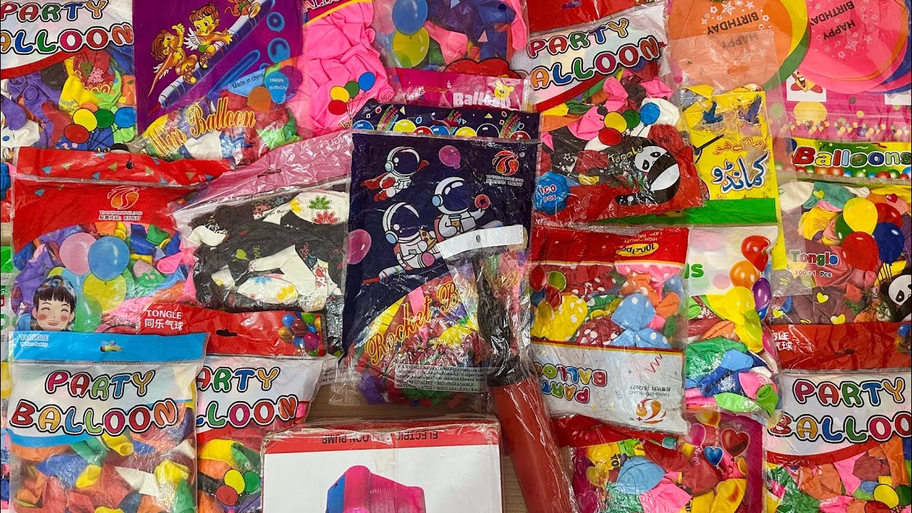 Satisfying Giant Balloon Unwrap to Pop | Relaxing ASMR Experience