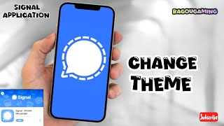 How to Change Theme in Signal Application  screenshot 2