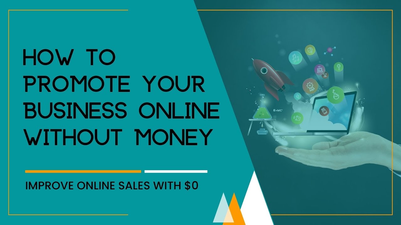 How To Promote Your Business Online For Free - YouTube