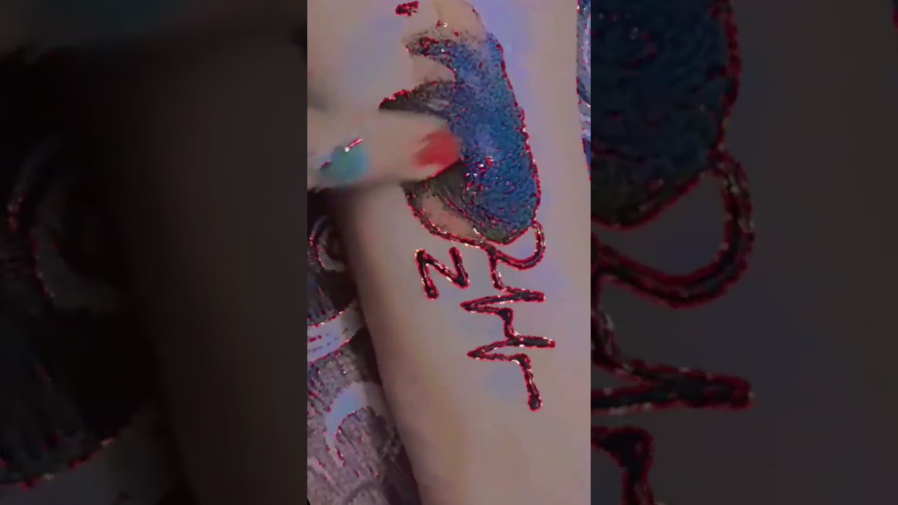 S❤Z Letter Heart Tattoo Design Name Letter Mehandi 