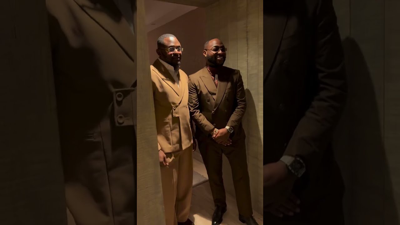 Davido First Look For His Wedding