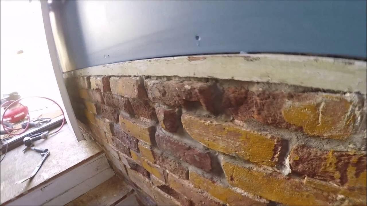 How to fix a brick wall 100 year old brick wall The Handyman YouTube