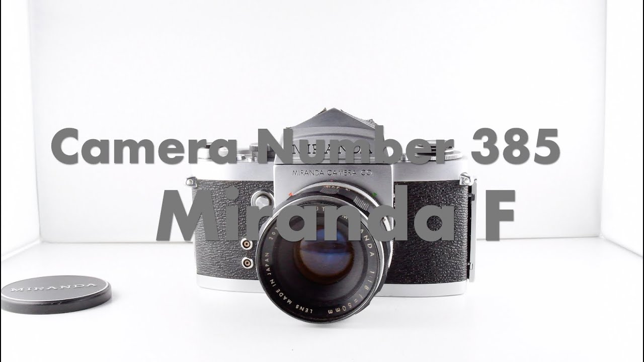 カメラ　MIRANDA Camera Number 385 Miranda F - YouTube