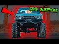 22RE ROCK CRAWLER ON 37'S GETS 20 MPG!!