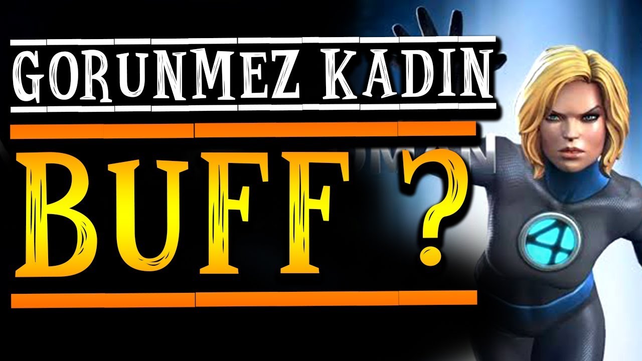 GÖRÜNMEZ KADIN BUFF ? MCOC INVISIBLE WOMAN BUFF ? - YouTube
