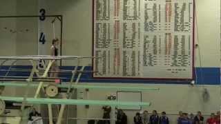 Jennifer Bell Performs a 105C Forward 2-1/2 Somersault Tuck at 2013 Whirlwind Winter Weekend