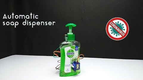 How to make automatic soap dispenser | Prevent coronavirus disease