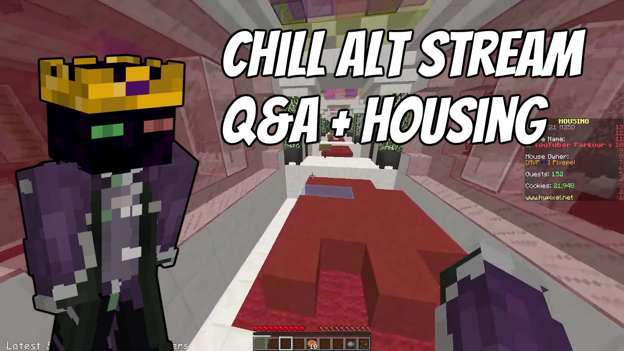 Alt Stream Hypixel Parkour & Housing (10-02-2021) VOD - 15,935 views  3 Oct 2021  #ranboo #minecraft #gaming
This was streamed LIVE on https://twitch.tv/ranboolive

Ranboo plays Minecraft on Hypixel, doing Parkour wh