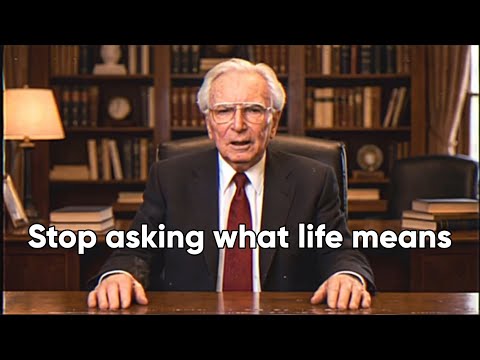 Viktor Frankl explains the Man's Search for Meaning and Logotherapy (1975) - Fantasy Class #10