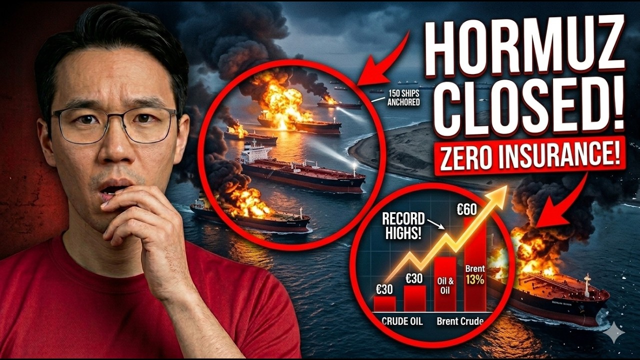 5 Tankers Hit, Zero Insurance, Oil at Record Highs — The Hormuz Trap Is Now Permanent