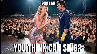 🔥 Famous Singer Mocked a Janitor to Sing — What Happened Next Left Everyone Speechless