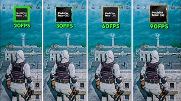 All MTK HELIO Series Processor Comparison In Call Of Duty Mobile!! 🤯