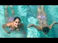 Sara Ali Khan Beat The Heat In Bikini As She Enjoys In a Pool