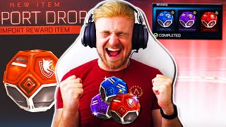 Opening ALL of My *NEW* SEASON REWARDS in Rocket League! - Completing ALL Challenges in Season 10!