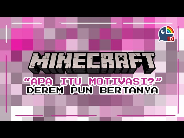 【Minecraft】Apa Itu Motivasi?【 NIJISANJI | Derem Kado 】のサムネイル