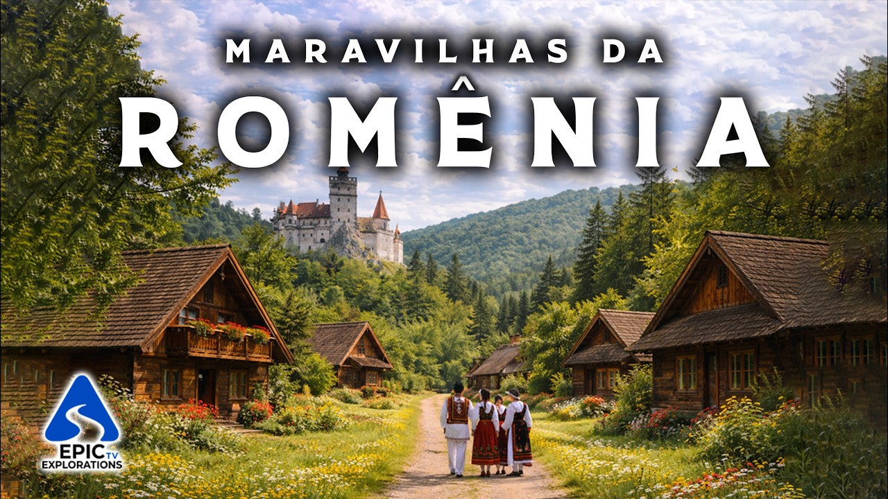 Maravilhas da Romênia | Os Lugares mais Incríveis da Romênia | 4K Guia de Viagem