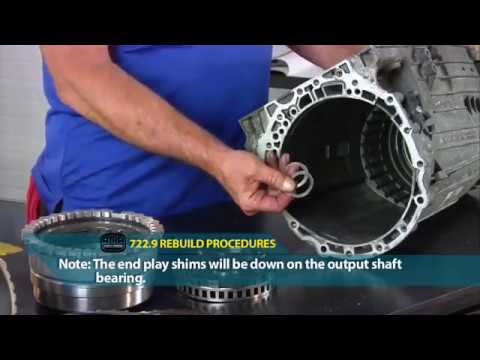 01 Transmission Disassembly   Mercedes 722 9 Rebuild Procedures