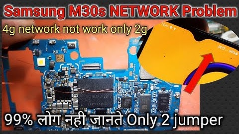 Samsung M30s 4g network Problem #technicaldcallout