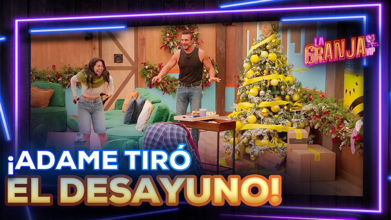 Los granjeros recibieron un desayuno especial, ¡pero Adame tiró el suyo!