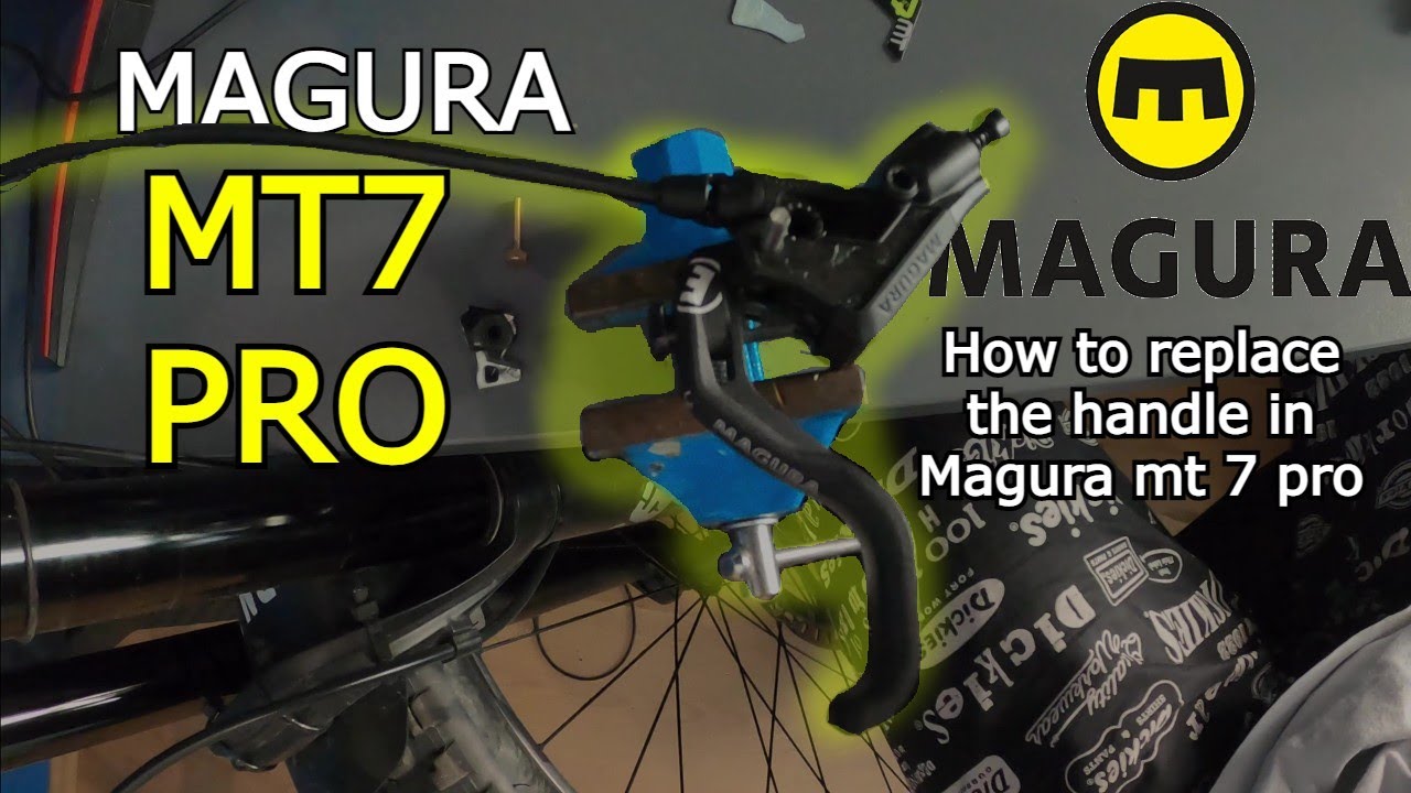 How to replace the handle in Magura mt 7 pro? Jak wymienić klamkę w