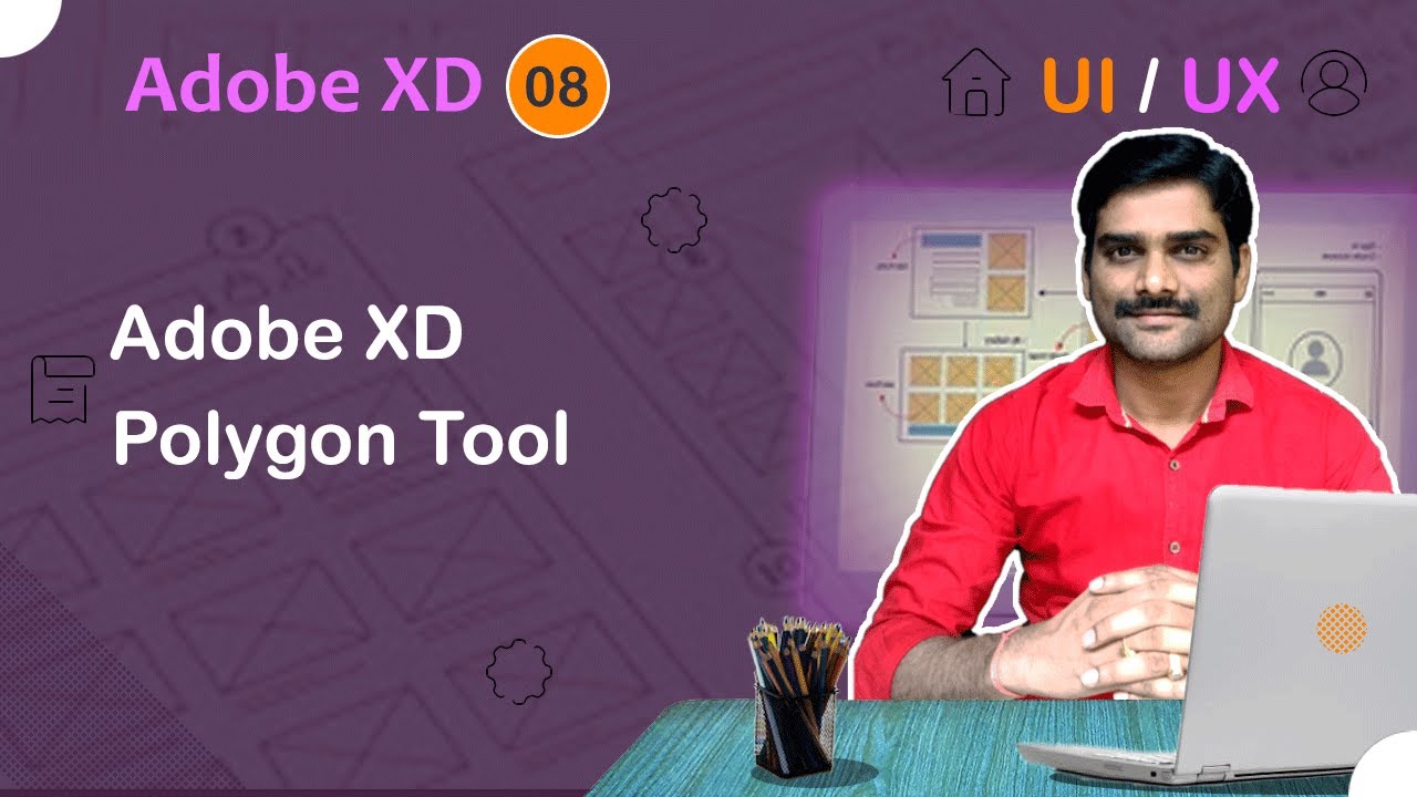 Adobe XD Polygon Tool - Adobe XD Tutorial 08 🚀