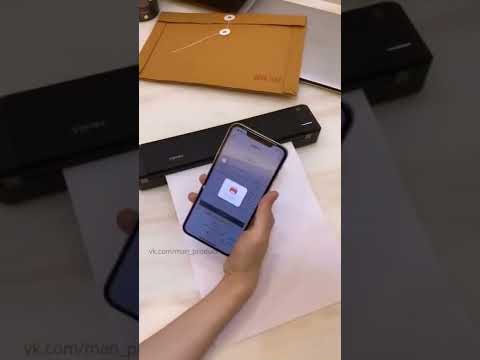 Портативный мини-принтер для офисной бумаги А4