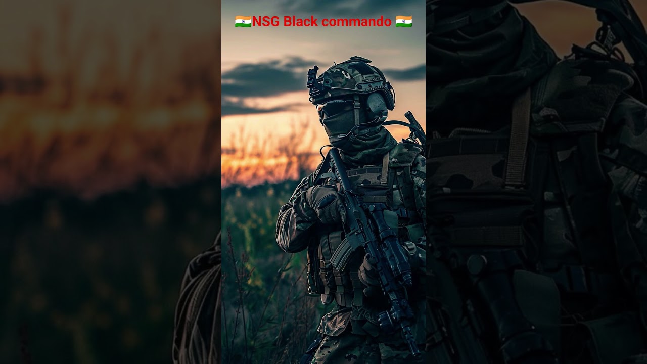 black commando vs Indian army 🇮🇳