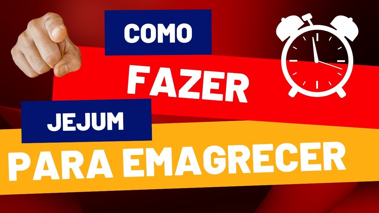 Como fazer jejum Intermitente para Emagrecer? - YouTube