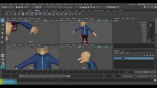 RIGGING A CARTOON CHARACTER IN MAYA TUTORIAL