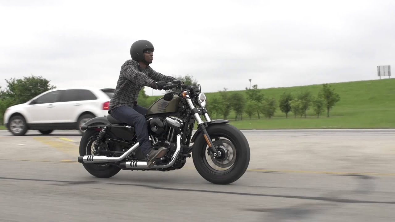 Harley-Davidson - 2016er Forty Eight - Riding - YouTube