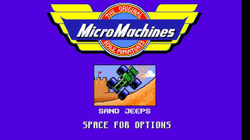 Micro Machines (Amiga 50Hz) - Intro / Attract Mode