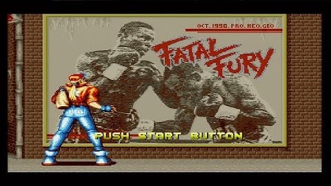 Fatal Fury: King of Fighters - Arcade Playthrough