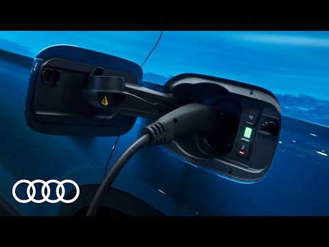 Audi e-tron – Ver- und Entriegelung Ladekabel