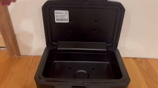 SentrySafe Fireproof Safe Box with Key Lock, Chest Safe for Home Review