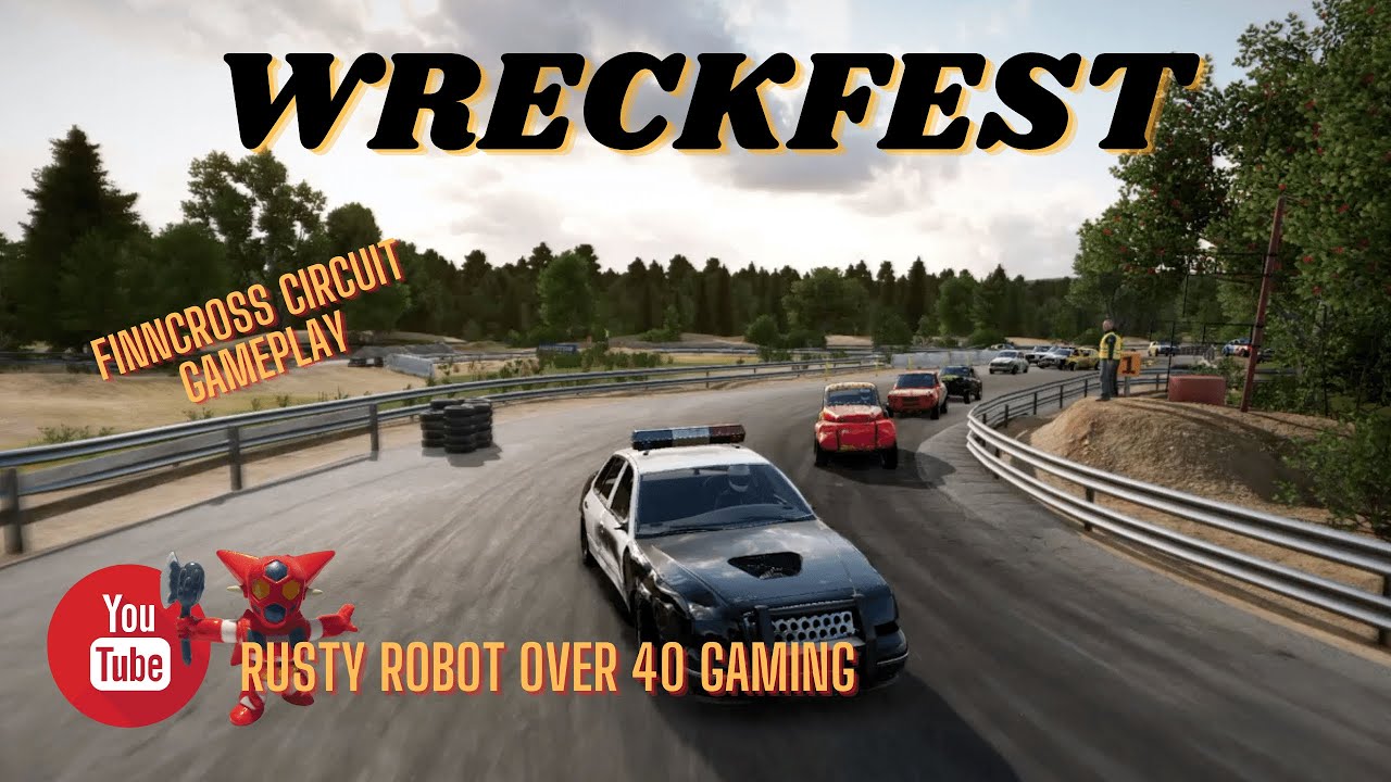 Rusty Robot Over 40s Gaming - Wreckfest - Finncross Circuit