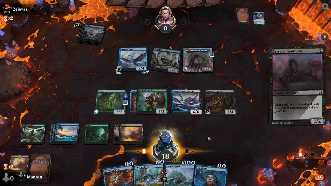 MTG Arena: Quick Draft Ikoria - Sultai Mutate