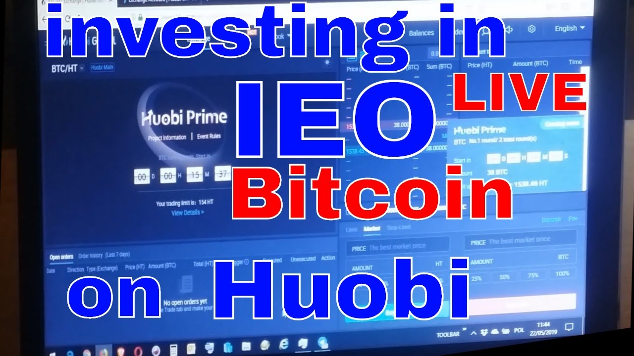 🔴Huobi Prime - Special Prime Trading Project: Bitcoin, Live investing