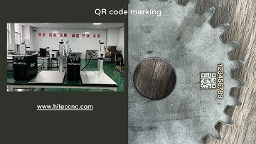 How to mark the QR Code by fiber laser marking machine