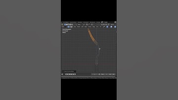 Modeling Bow in Blender 3D #blender3d #shorts #short #3dmodeling #3d #bow #archery #lowpoly