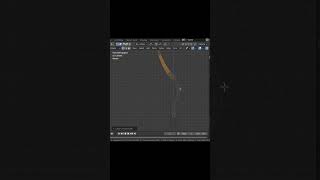 Modeling Bow in Blender 3D #blender3d #shorts #short #3dmodeling #3d #bow #archery #lowpoly
