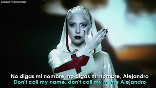 Lady Gaga - Alejandro \/\/ Lyrics + Español \/\/ Video Official