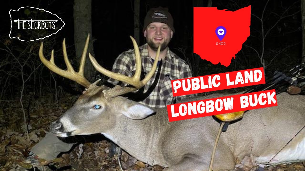 PUBLIC LAND BOWHUNTINGOhio Public Land Longbow BuckThe Stickboys
