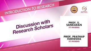Discussion with Research Scholars