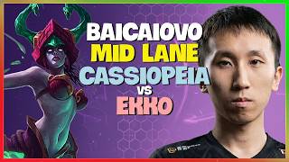 Rank 1 Cassiopeia : This CN Super Server God is DEVASTATING Challenger Elo - Engsub screenshot 4