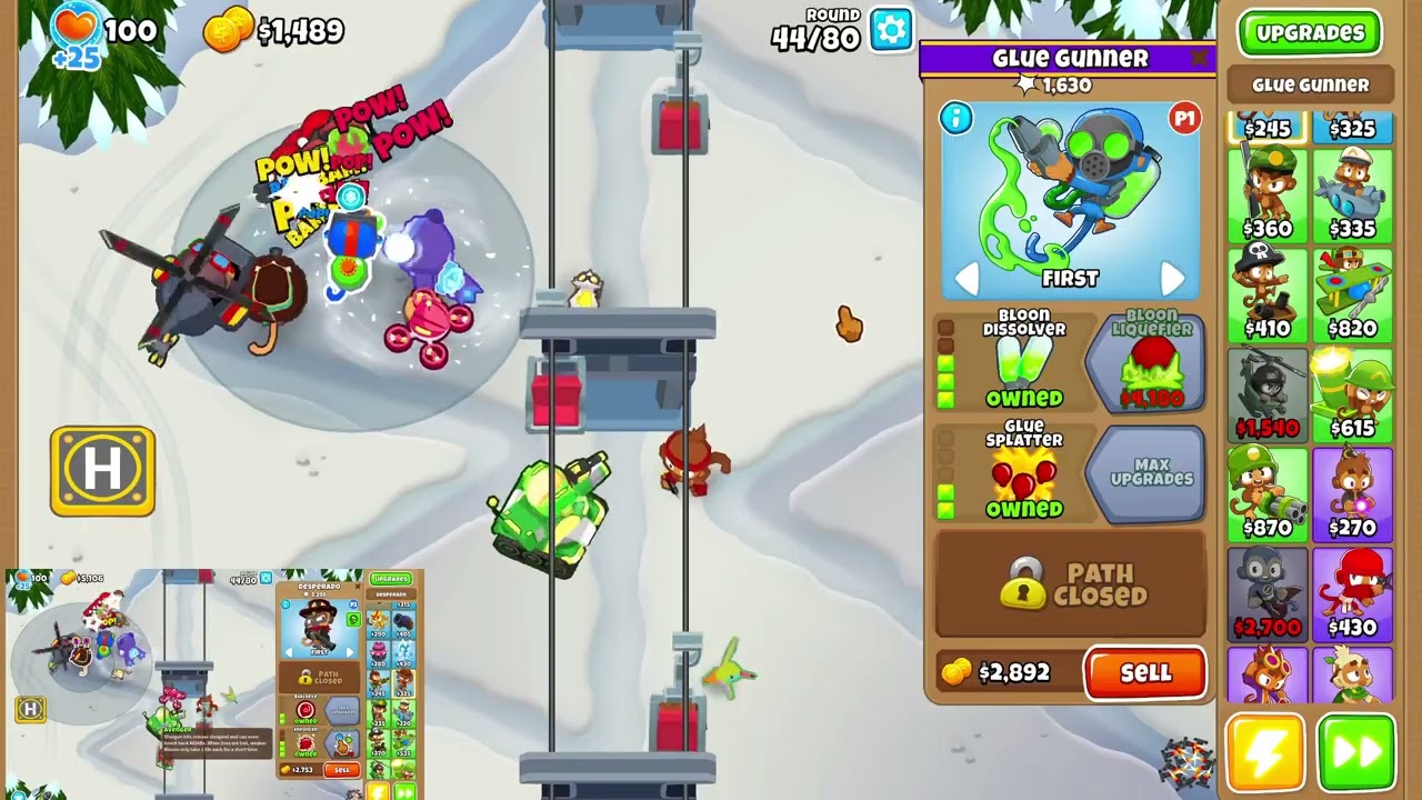 DavisXdein: Alpine Run on Hard/Standard - Three Tower Challenge