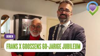 Datos Frans X Goossens celebrates 60 years of artistic career with oeuvre exhibition in Bergen Actualización