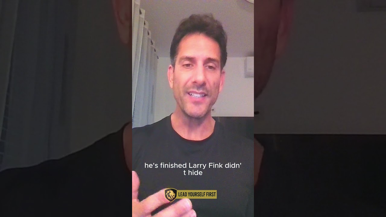 The Choice Principle Larry Fink Trusted When Stakes Were Highest