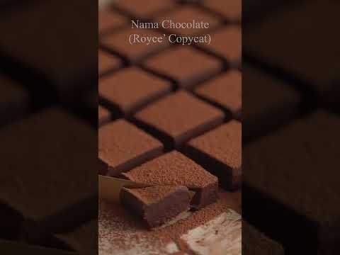 Nama Chocolate (Royce' Copycat Recipe) #Shorts